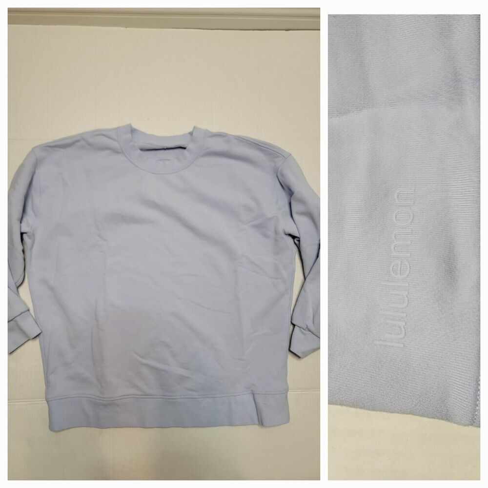 lululemon athletica Women's Soft Blue Sweatshirt
